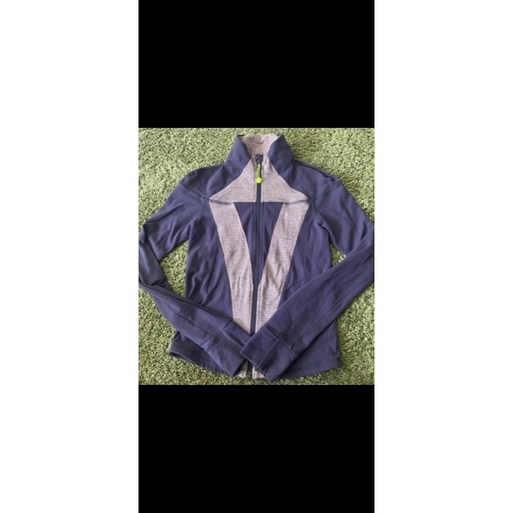 Ivivva Athletica by Lululemon Full Zip Jacket Purple Girls‎ Size 12